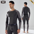 52025 Warm Thermal Underwear with Wool and Silk – Double-Layered for Extra Warmth, Winter-Ready Long Johns, Premium Base Layer