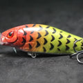 wLure Crankbait Fishing Lure 13g 9cm Medium Size 1-2 Meter Depth 3D Hard Vivid Eyes Tight Wobbler and High Frequent Action C735