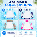Inflatable Water Hammock Pool Float with Mesh Center - View 4 | SAMAG