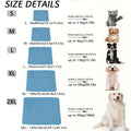 Dog Cooling Mat Summer Pet Cold Bed Extra Large For Small Big Dogs Pet Accessories Cat Durable Blanket Sofa Cat Ice Pad Blanket