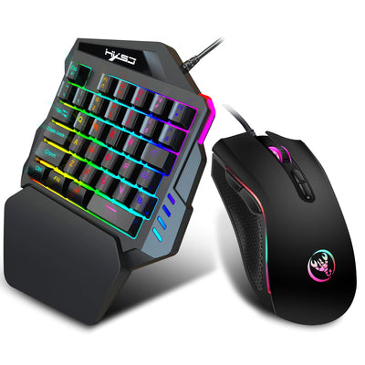 Gaming One-Handed Keyboard And Mouse Set with 35 Keys | SAMAG