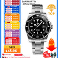 San Martin Upgraded Version 40mm Water Ghost Diver Watch Men Luxury Automatic Mechanical Watches Sapphire Waterproof 200m SN0017