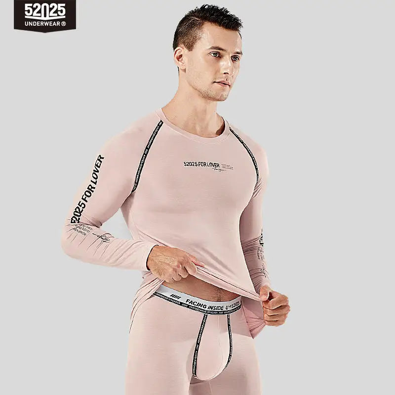 52025 Premium Cotton Modal Thermal Underwear – Ultra-Soft Lightweight Base Layer, Breathable Second-Skin Comfort and Modern Fit