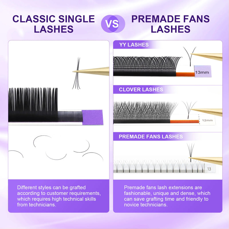 NAGARAKU Faux Mink Individual Lashes 6-17mm C/CC/D/DD Soft Natural Looking Eyelash Extension High Quality Mink Cilia