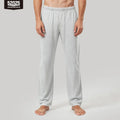 52025 Men's 100% Cotton Pajama Lounge Pants – Relaxed Fit, Side Pockets and Breathable Everyday Comfort