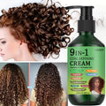 GSWP 9-in-1 Curling and Styling Cream: Moisturizes and Nourishes, Provides Long-Lasting Hold, Effectively Controls Frizz.100g
