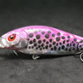 wLure Crankbait Fishing Lure 13g 9cm Medium Size 1-2 Meter Depth 3D Hard Vivid Eyes Tight Wobbler and High Frequent Action C735