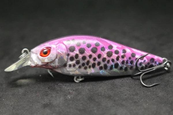 wLure Crankbait Fishing Lure 13g 9cm Medium Size 1-2 Meter Depth 3D Hard Vivid Eyes Tight Wobbler and High Frequent Action C735