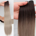 Natural Bio Synthetic Heat Resistant Hair Extensions Sew In Straight Hair Weave Bundle 26" 200g Synthetic Cosplay Ponytail Fiber