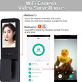 RAYKUBE 21-language Voice Tuya WiFi Camera Palm Vein Smart Fingerprint Lock Face Recognition Digital Lock With Video Call P85