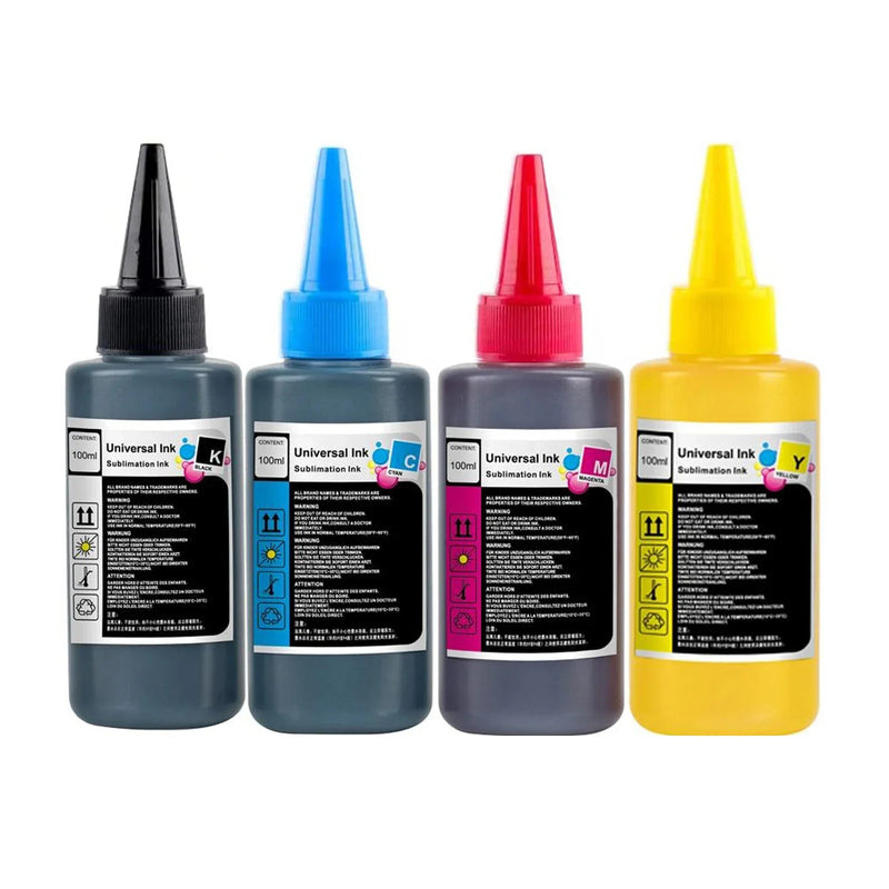 Universal Dye Ink Refill Kit Compatible Ink for Canon HP Brother Epson Inkjet Printers and Ink Tank Printers.