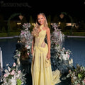 SESSRYMNIR Women'S Formal Evening Gowns Cusatomize Halter | SAMAG