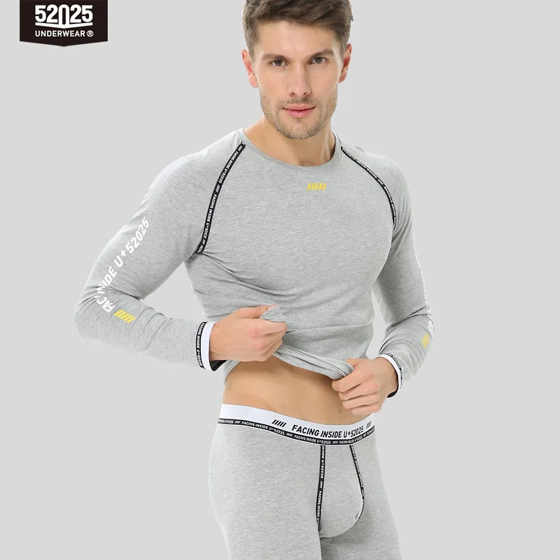 52025 Premium Cotton Modal Thermal Underwear – Ultra-Soft Lightweight Base Layer, Breathable Second-Skin Comfort and Modern Fit