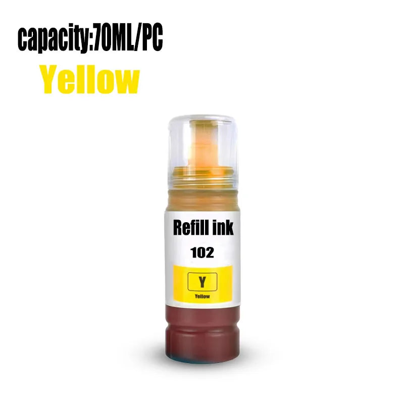 for epson 102 ink compatible 102 Refill Dye ink For ECOTANK ET-2700 ET-2750 ET-2751 ET-2850 ET-3700 ET-4750 ET-4850 ET-15000