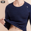 52025 Men's Warm Cotton Thermal Underwear Set – Multilayer Soft Cotton Long Johns for Ultimate Winter Comfort. Maximum Warmth