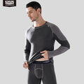 52025 Warm Thermal Underwear with Wool and Silk – Double-Layered for Extra Warmth, Winter-Ready Long Johns, Premium Base Layer