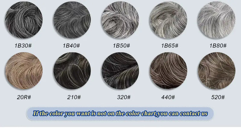 Male Hair Prosthesis Toupee Men Mono& Soft Pu Durable Men Wigs 6" Replacement Exhuast Systemes Unit 100% Human Hair Male Wig