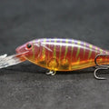 wLure Jerkbait Fishing Lure 11g 9.5cm 2.5 Meter Diving Crankbait Very Tight Wobbler with Darting 20 Colors C187