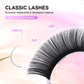 NAGARAKU 6 Cases False Eyelash Extension Supplies Synthetic Mink Individual Length 7-15 Mix 16-20 Mix 16 Lines High Quality Soft