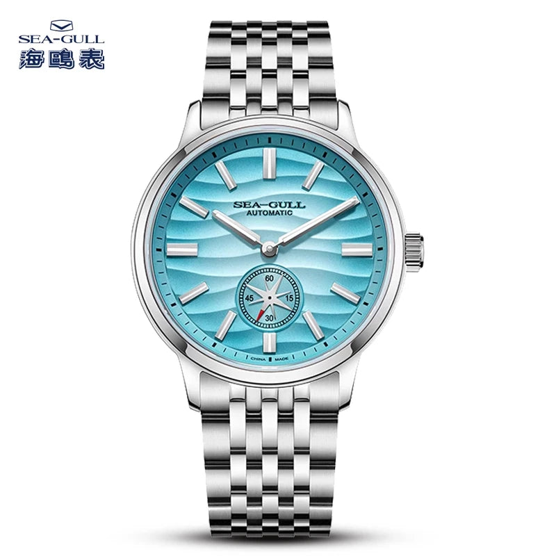 Seagull Watch 39.5mm Men's Watch 5Bar Waterproof Automatic Mechanical Watch Luminous Watch for Man 6180 Relogio Masculino