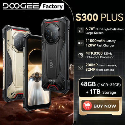 Global version DOOGEE S300 Plus 5G Rugged Phone 6.78" | SAMAG