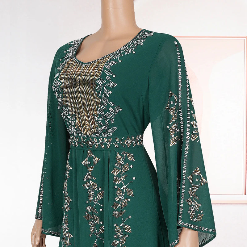 Abaya Dress абая женские одежда из Турции Caftan Femmes | SAMAG