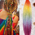 24 Inch Synthetic Dreadlock Hair Extensions, 10Strands/Lot Single Ended Soft Dreads Locks Hippie Style Dreadlock for Women