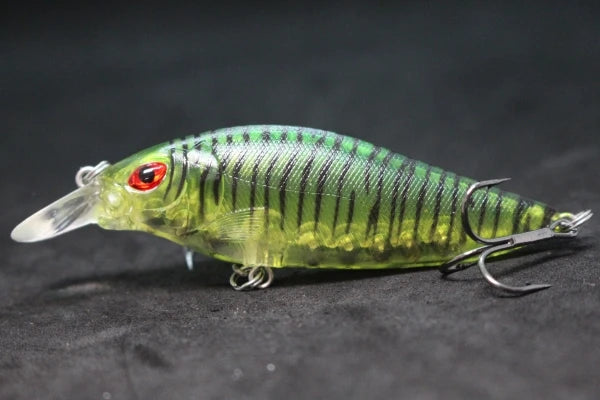 wLure Crankbait Fishing Lure 13g 9cm Medium Size 1-2 Meter Depth 3D Hard Vivid Eyes Tight Wobbler and High Frequent Action C735