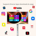 2026 Popular 32 Inch Battery-Power Android 13 Stand By Me Tv In-Cell Touch Screen Gym Gaming Live Room Smart Tv