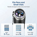 Insulin Cooler Box Mini Fridge 30H Travel Med Cold Storage Digital Temp Control 6 Insulin Pens Diabetes Travel Cooler