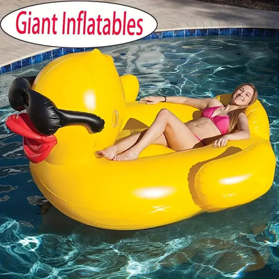 Thickened Swimming Pool Floating Bed Air Mattress Giant | SAMAG