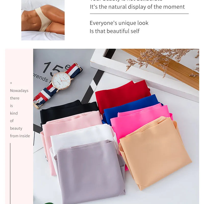 Women Seamless Panties Ultra-thin Underwear Comfort Intimates Sexy Lingerie Plus Size Low-Rise Female Underpants Briefs
