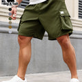 Plus Size Men's Casual Workwear Shorts Trendy Loose Fit | SAMAG