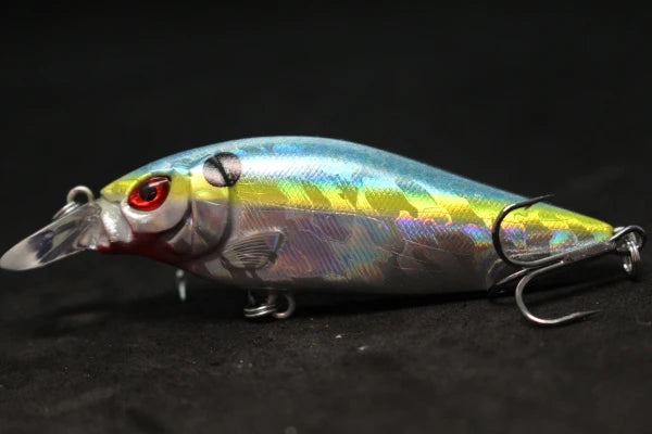 wLure Crankbait Fishing Lure 13g 9cm Medium Size 1-2 Meter Depth 3D Hard Vivid Eyes Tight Wobbler and High Frequent Action C735