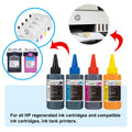 100ML Universal Dye Refill Ink Compatibl For HP Printer - View 2 | SAMAG