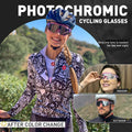 Photochromic Sunglasses UV400 Bike Bicycle Glasses Men's | SAMAG