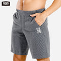 52025 Men's Cotton Lounge Shorts – Comfortable Midweight Pajama Shorts with Adjustable Drawcord, Tailored Fit and Side Pockets