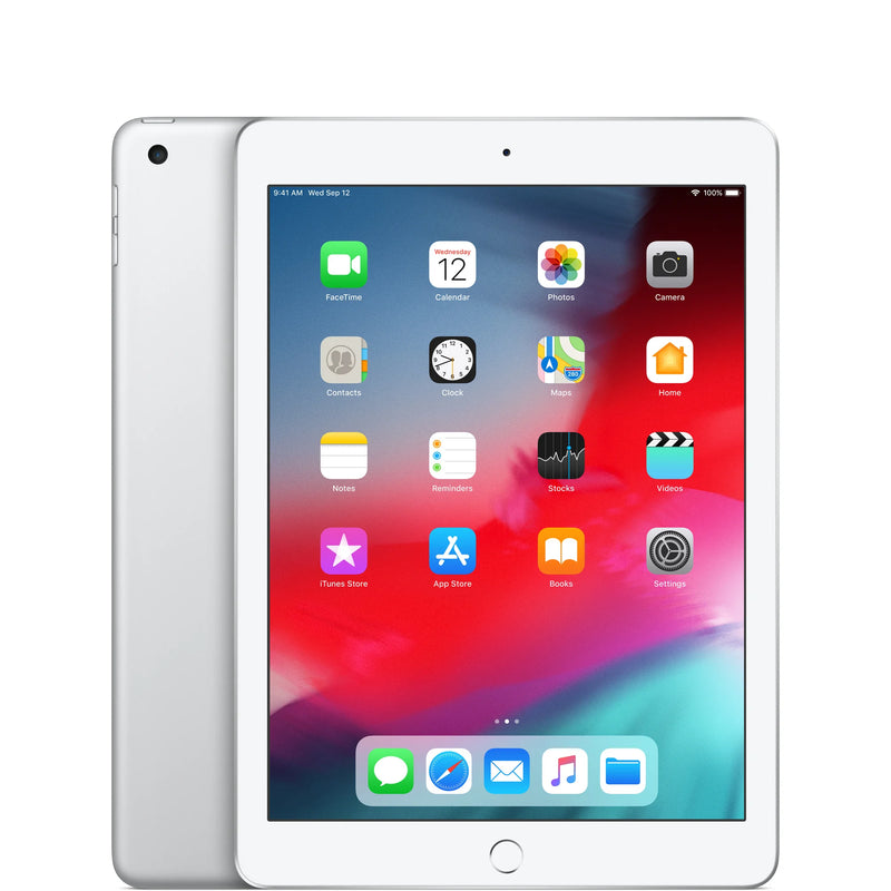 Apple Ipad 6th Generation 128GB WiFi (Silver) (Refurbished, Good Condition)