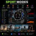 HD350 Pro Men Smart Watch AMOLDE GPS Track Offline Map 4GB Memory Recorder Flashlight Outdoor Sport Barometer Altitude Compass