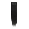 Straight High Temperature Fiber 11 Clips Ins Hair Extensions 24 Inch Orange Brown Synthetic Hair Daily Use Hair Pieces For Women