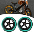 1 Pair Balance Bike Replacement Wheels Noise Reduction Bike Wheels for Outdoors Sports Cycling Replacement Accessories
