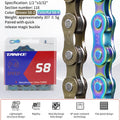 TANKE Bike Chain S8 S9 S10 S11 S12 MTB Road Bicycle Chains,Variable Speed Chain 116/126L High Quality Current Cycling Accessorie