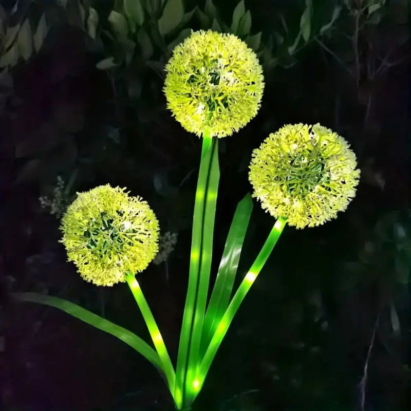 Solar Lights Outdoor Garden Decor,Solar Garden Lights Decorative Dandelion With LED Waterproof Solar Lights Outdoor For Yard