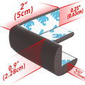 NBR Baby Safety Corner Guards Edge Bumpers for Furniture, Soft Corner Protectors for Kids Childproof Table Desk Coffee Corners