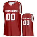 Custom Basketball Jersey Black Personalized Printed Your Own Name Number Men/Women/Kids Quick Dry Sleeveless Shirts