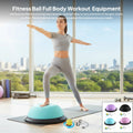 Balance Ball Semicircle Ball Yoga Fitness Ball Pilates Foot Hemisphere Support Pilates Yoga Exercise Equipment