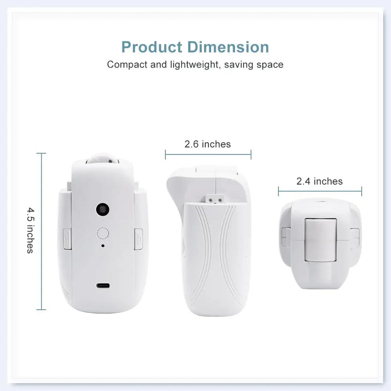 2 Pcs Electric Curtain Opener with Remote Control: Roman Rod/TU-Rail Motorized Curtains Quiet Operated Automatic Curtain Opener