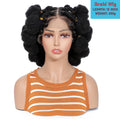 Bantu Synthetic Braided Wigs Full Lace Wig Knotless Box Braids Wigs Afrian Braiding Hair Wigs For Black Women