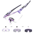 Photochromic Sunglasses UV400 Bike Bicycle Glasses Men's | SAMAG