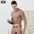 52025 Men's Luxury Modal Base Layer – Buttery-Soft Double-Faced Fabric, Body-Hugging Fit and Second-Skin Feel
